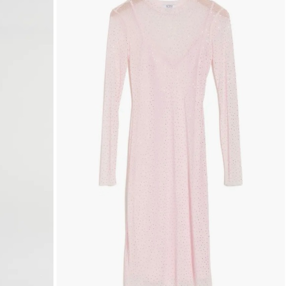 AFRM Light Pink Long Sleeve Dress - Picture 3 of 4
